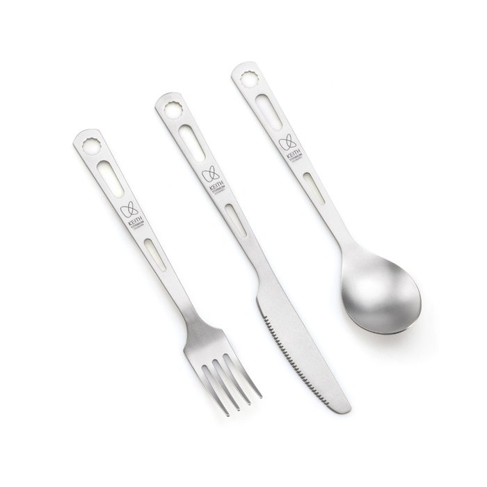 Set de couverts en Titane -