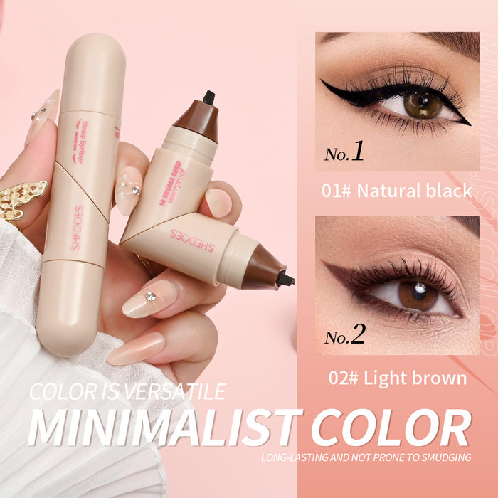 Eye-liner tampon waterproof