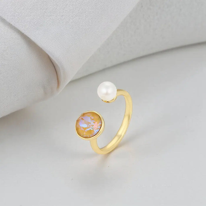 : Bague MARJA Plaquée Or 14K - Bijou Femme | ES Jewelry