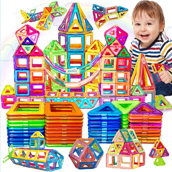 Jeu de Construction Magnétique pour Enfants