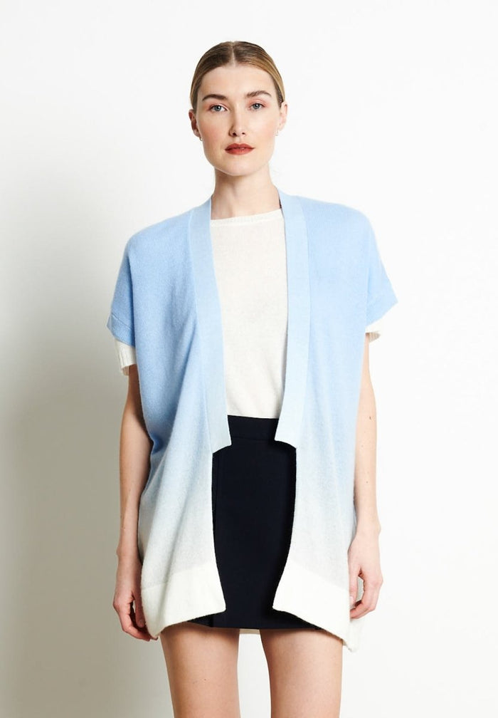 Gilet à manches courtes femme en