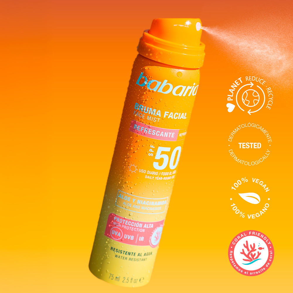 Babaria - Brume Solaire Visage SPF 50